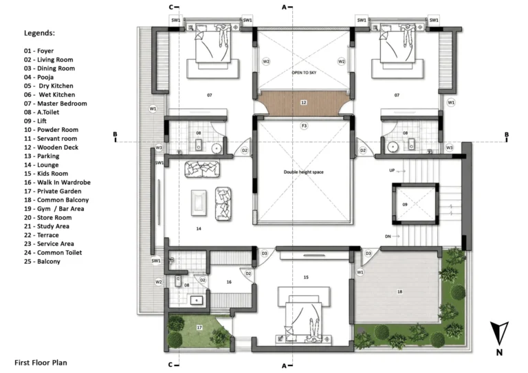 Avila First Floor
